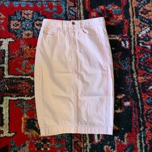 Madewell Pink Pencil Skirt size 27